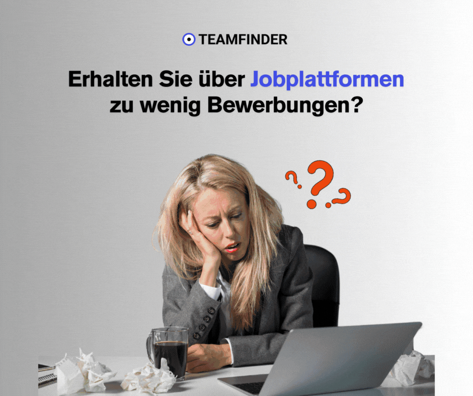 Zu wenig Bewerbungen auf Jobplattformen - Social Media Recruiting hilft!